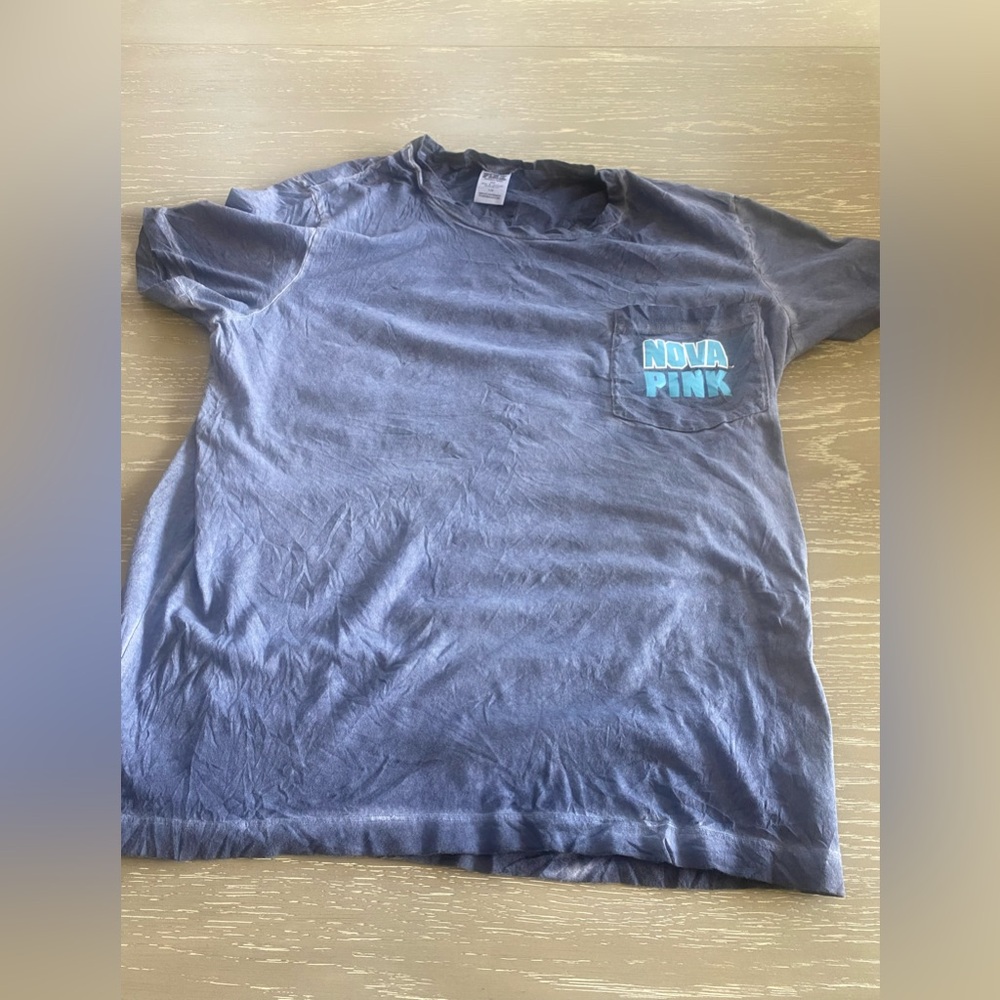 PINK Victoria's Secret “Nova” Acid Wash Tee